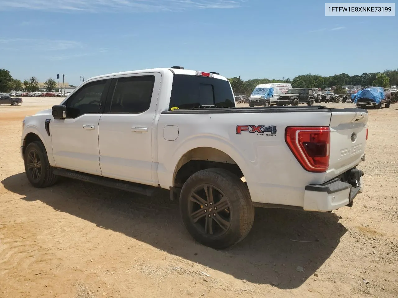 2022 Ford F150 Supercrew VIN: 1FTFW1E8XNKE73199 Lot: 60454634