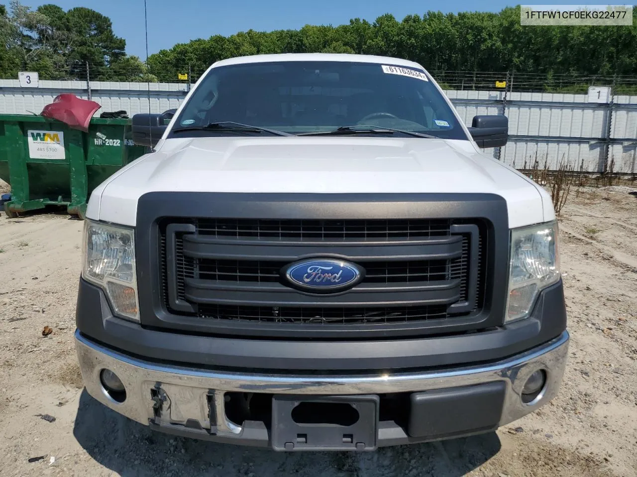 1FTFW1CF0EKG22477 2022 Ford F150 Supercrew