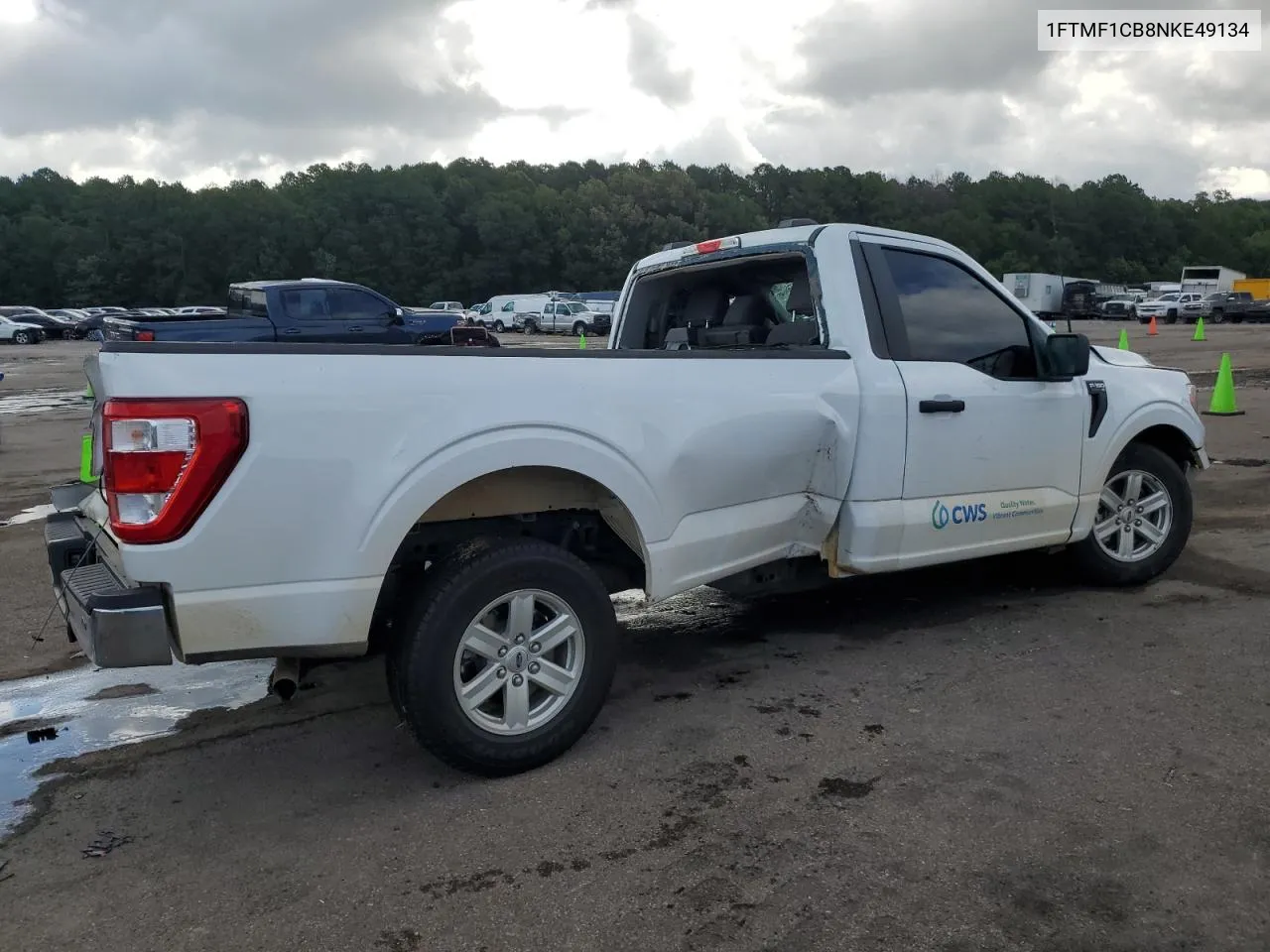 2022 Ford F150 VIN: 1FTMF1CB8NKE49134 Lot: 62405884