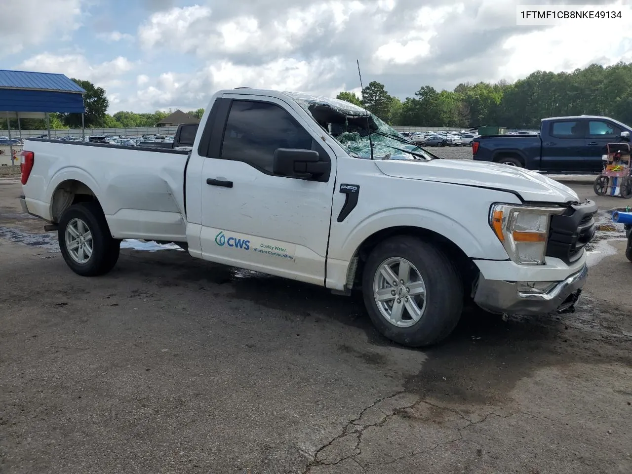 2022 Ford F150 VIN: 1FTMF1CB8NKE49134 Lot: 62405884