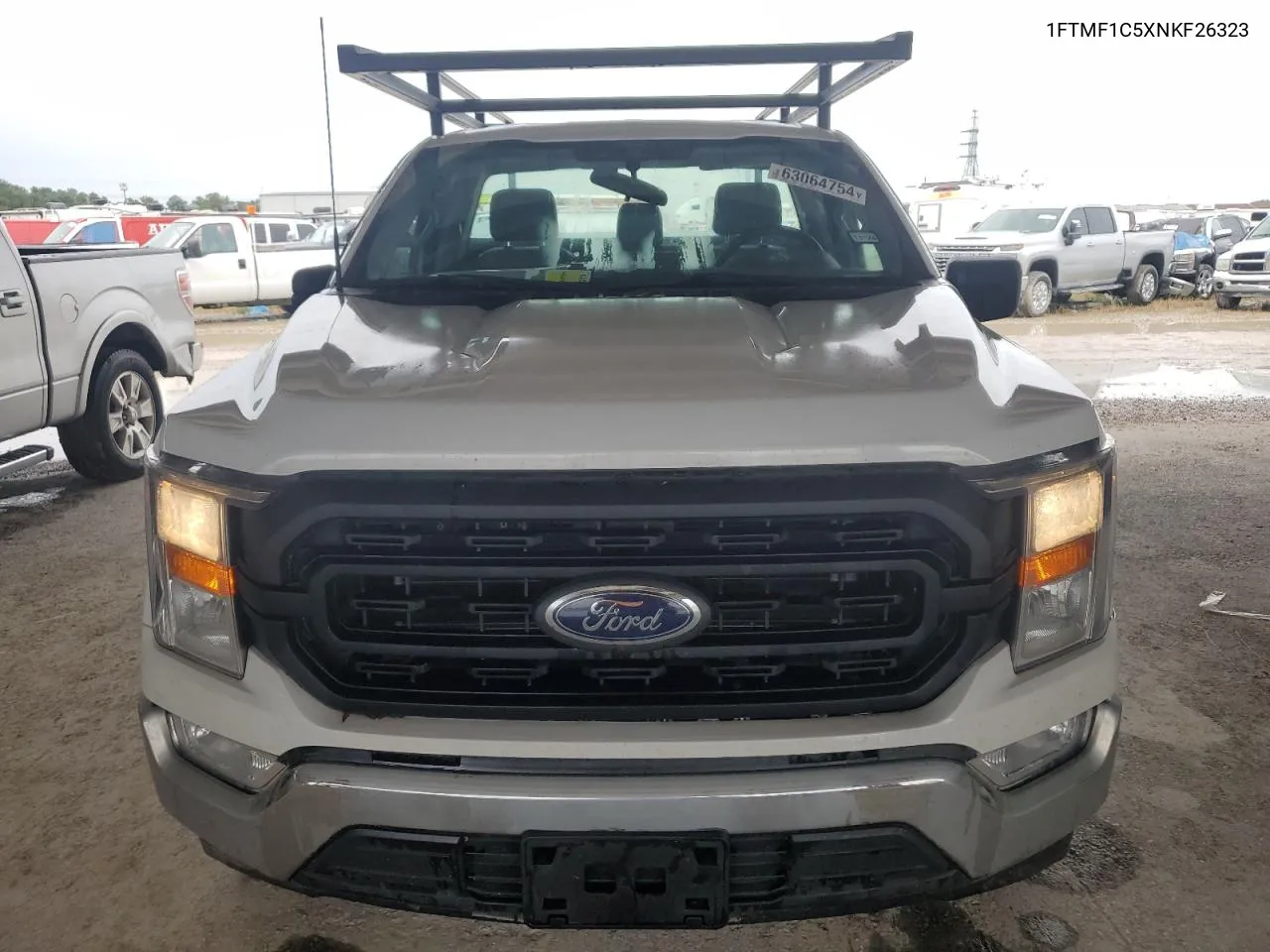 2022 Ford F150 VIN: 1FTMF1C5XNKF26323 Lot: 63064754