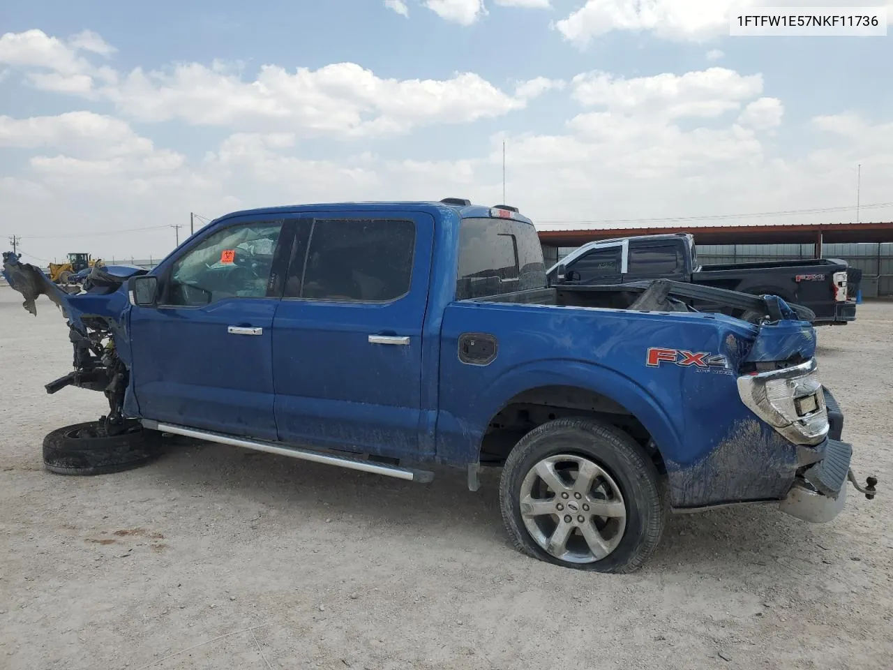 1FTFW1E57NKF11736 2022 Ford F150 Supercrew