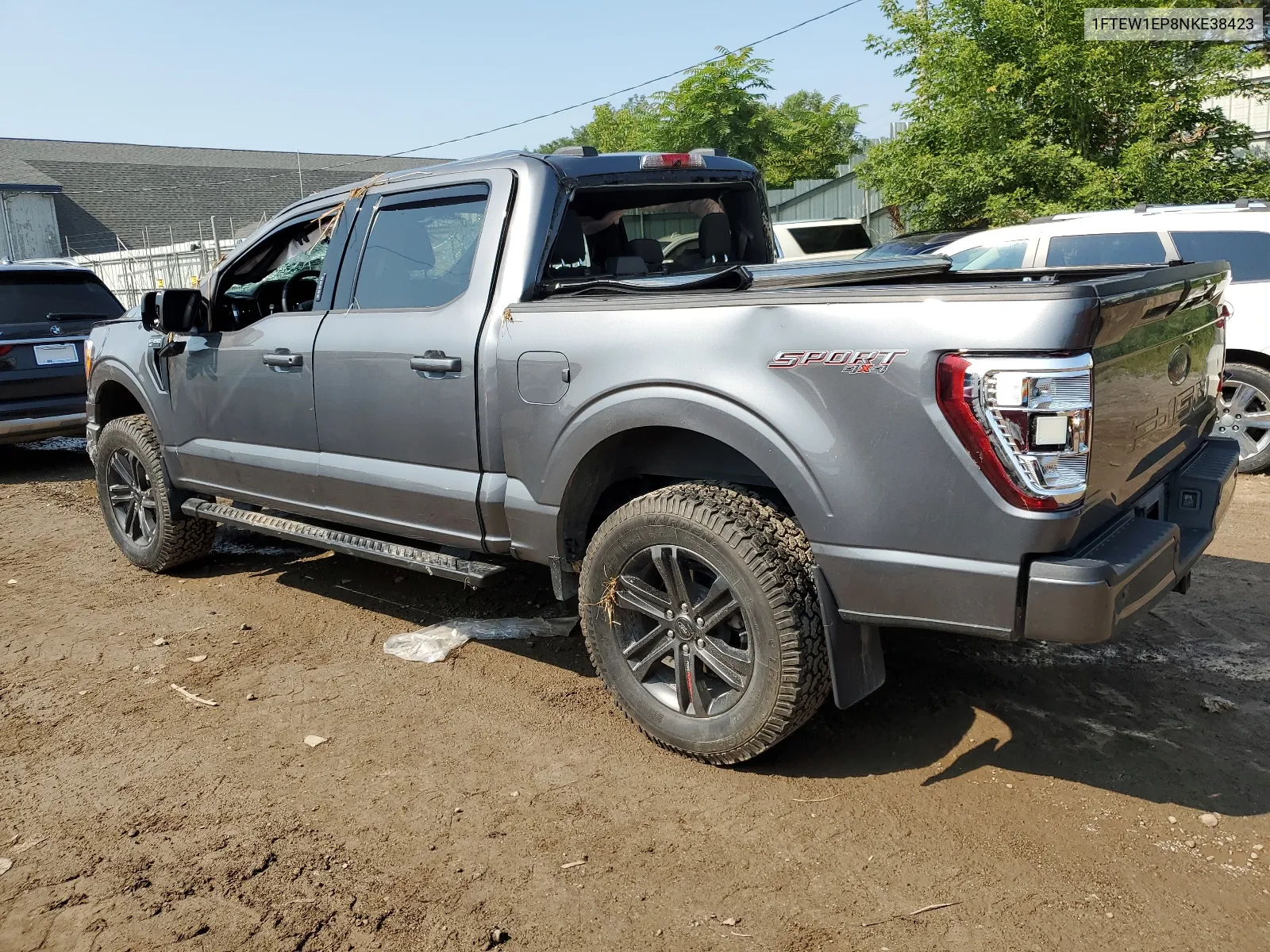 2022 Ford F150 Supercrew VIN: 1FTEW1EP8NKE38423 Lot: 65020344