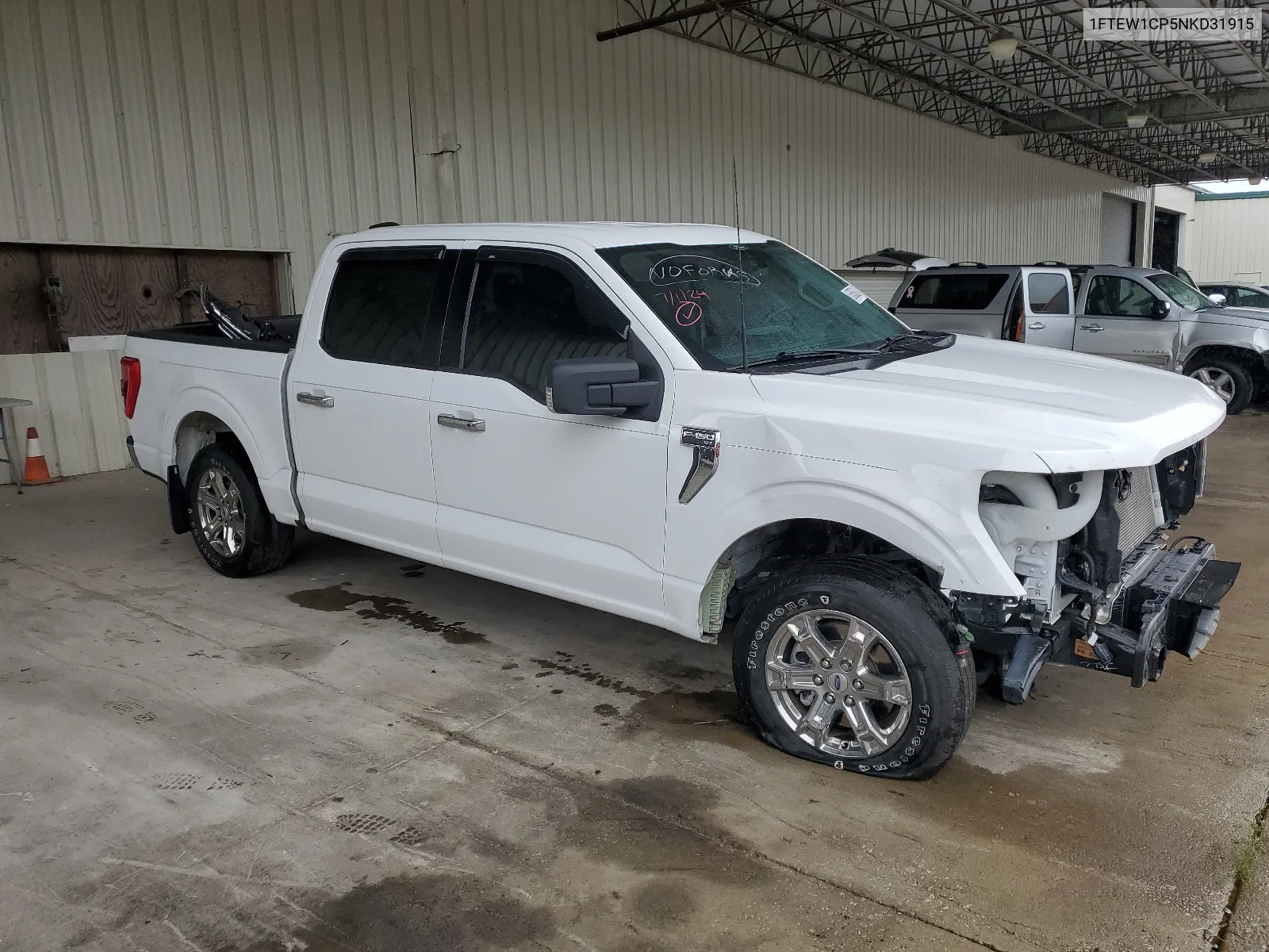 2022 Ford F150 Supercrew VIN: 1FTEW1CP5NKD31915 Lot: 65858624