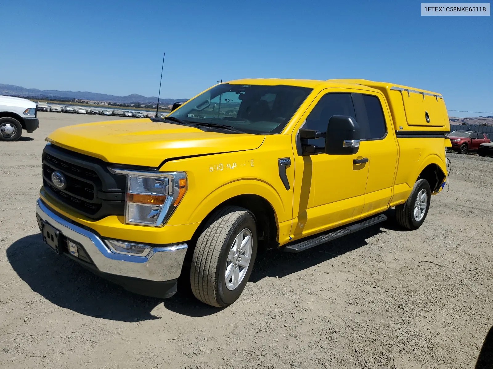 1FTEX1C58NKE65118 2022 Ford F150 Super Cab