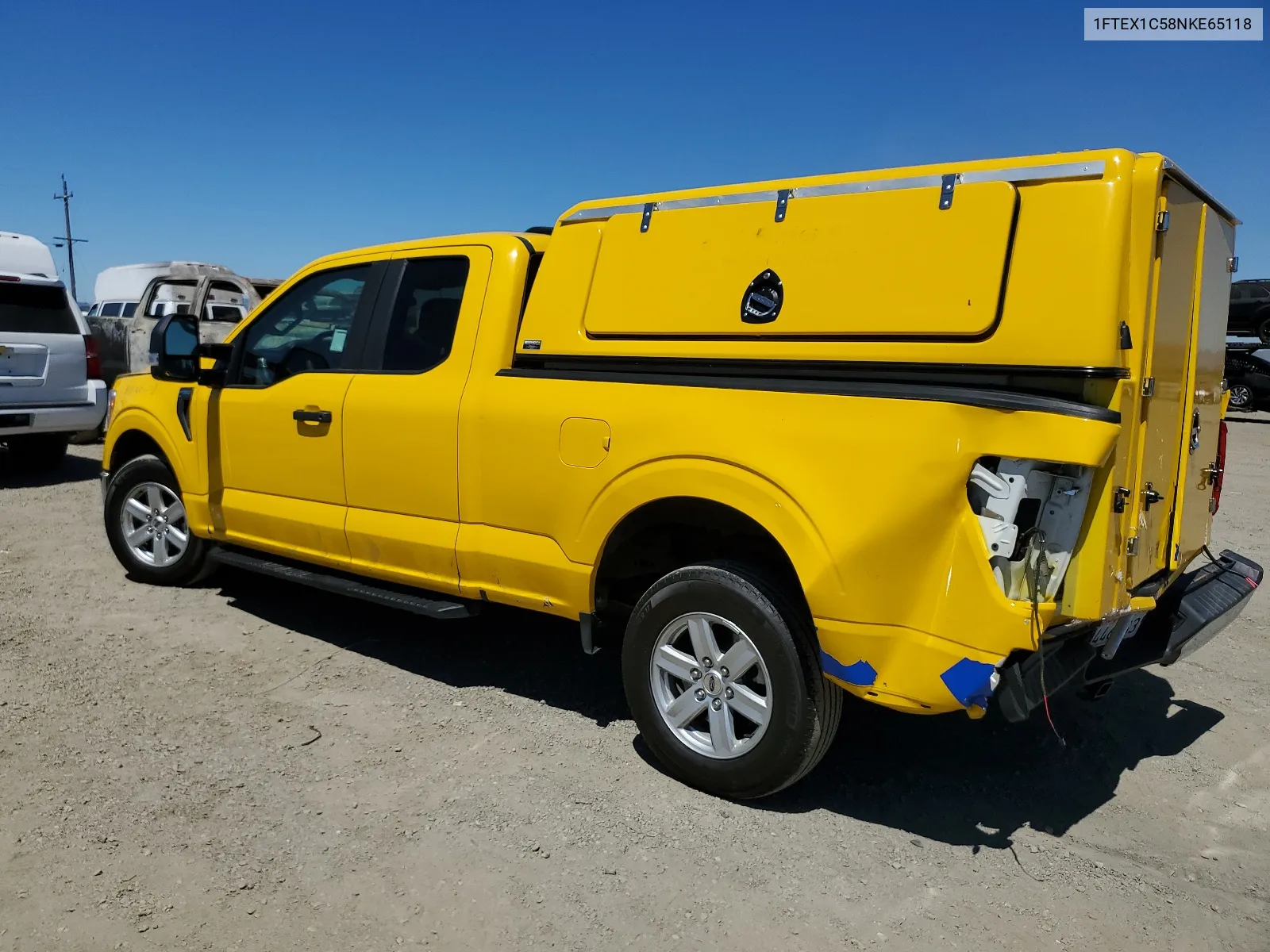 1FTEX1C58NKE65118 2022 Ford F150 Super Cab