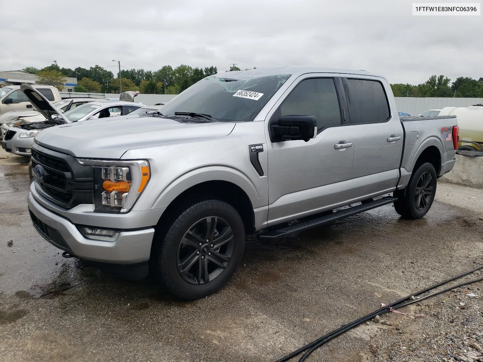 2022 Ford F150 Supercrew VIN: 1FTFW1E83NFC06396 Lot: 66352424