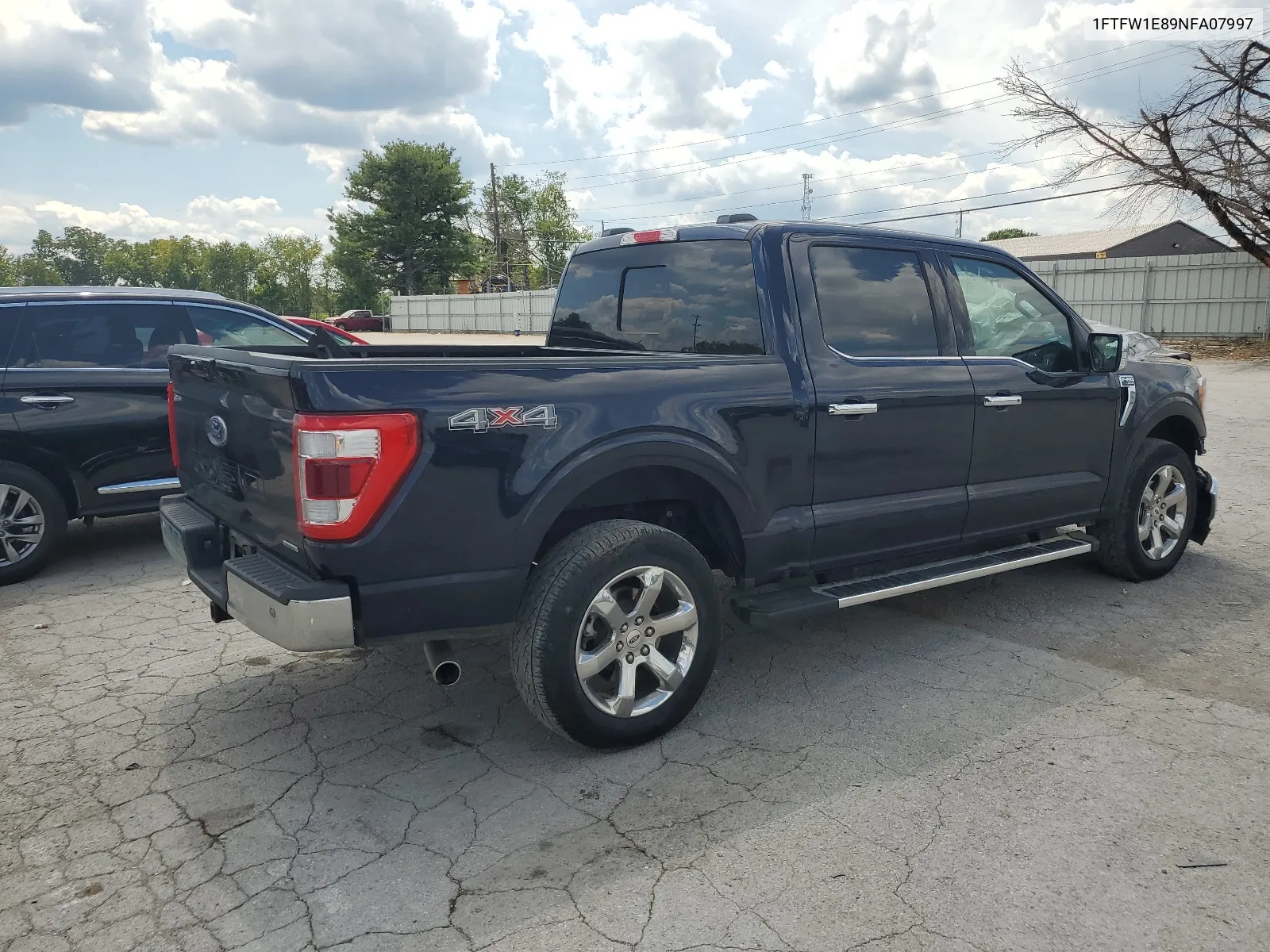 1FTFW1E89NFA07997 2022 Ford F150 Supercrew