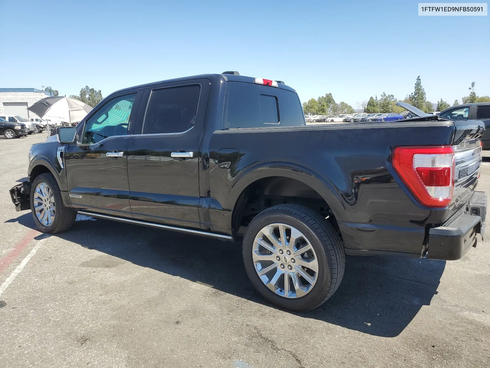 2022 Ford F150 Supercrew VIN: 1FTFW1ED9NFB50591 Lot: 67384994