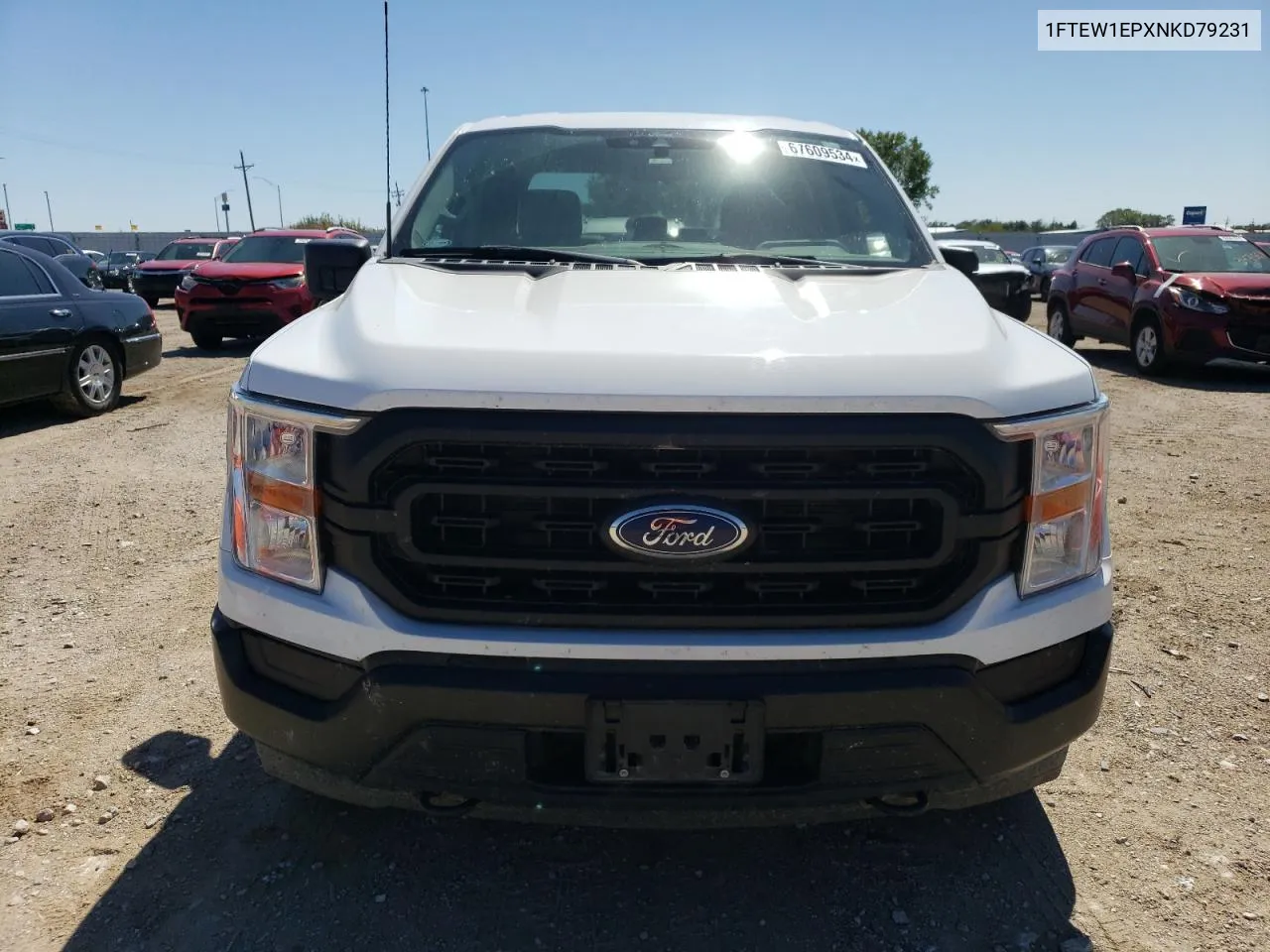 2022 Ford F150 Supercrew VIN: 1FTEW1EPXNKD79231 Lot: 67609534