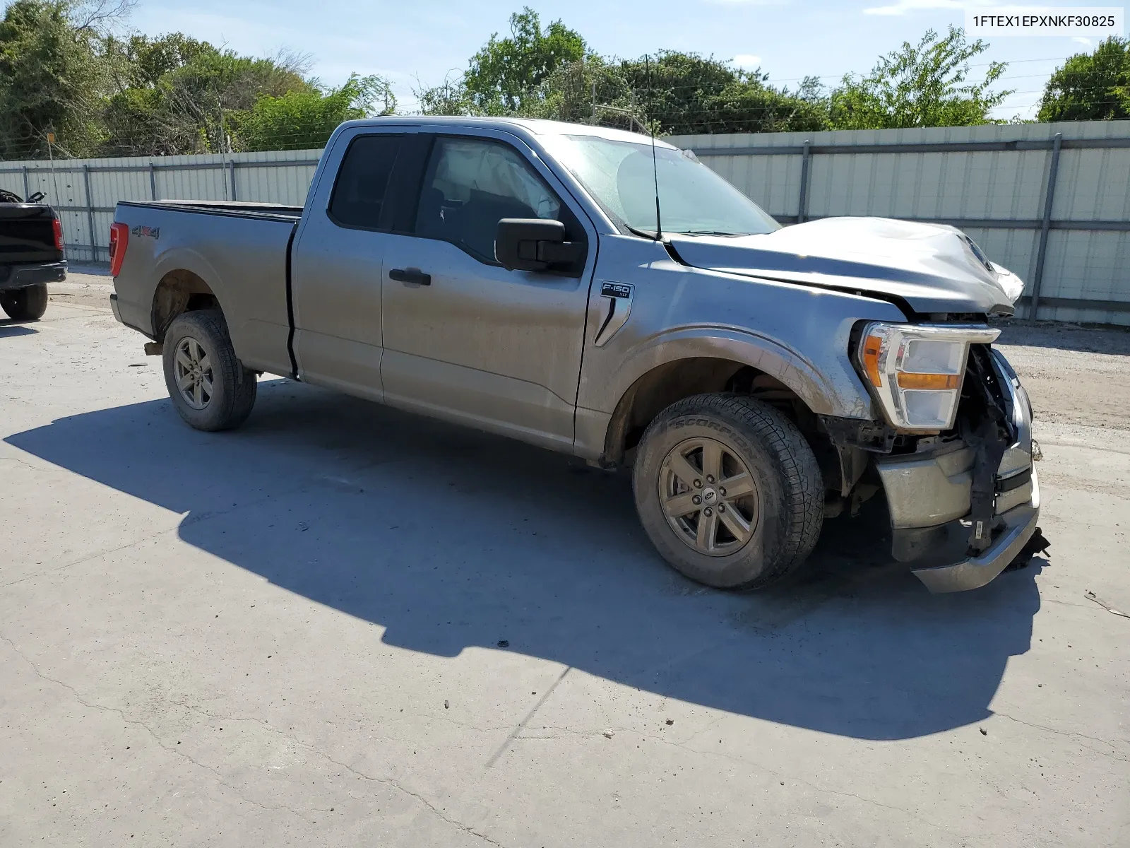 2022 Ford F150 Super Cab VIN: 1FTEX1EPXNKF30825 Lot: 67963514