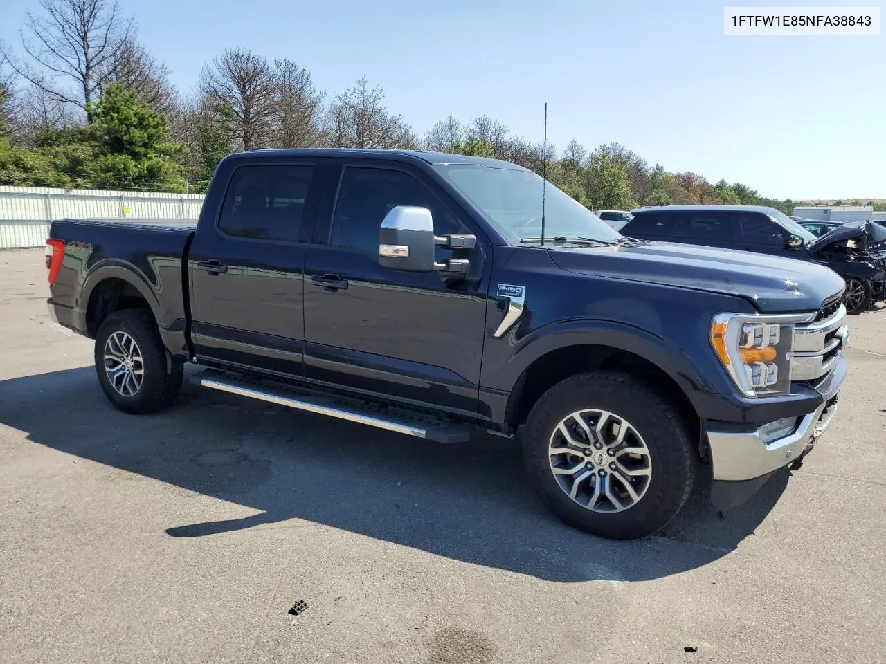 1FTFW1E85NFA38843 2022 Ford F150 Supercrew