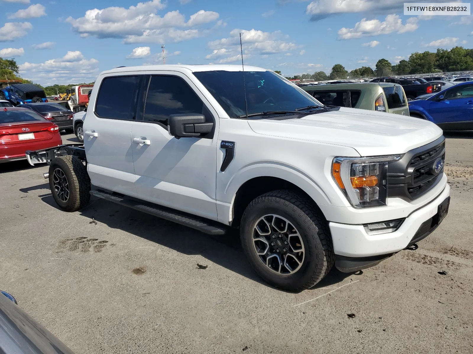 2022 Ford F150 Supercrew VIN: 1FTFW1E8XNFB28232 Lot: 68357034