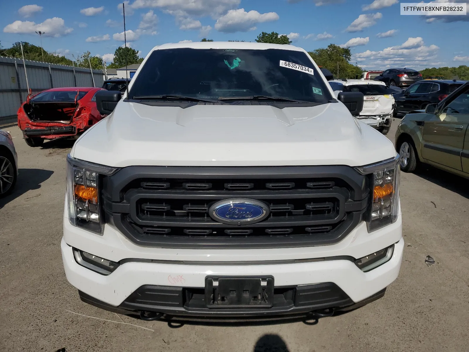 1FTFW1E8XNFB28232 2022 Ford F150 Supercrew