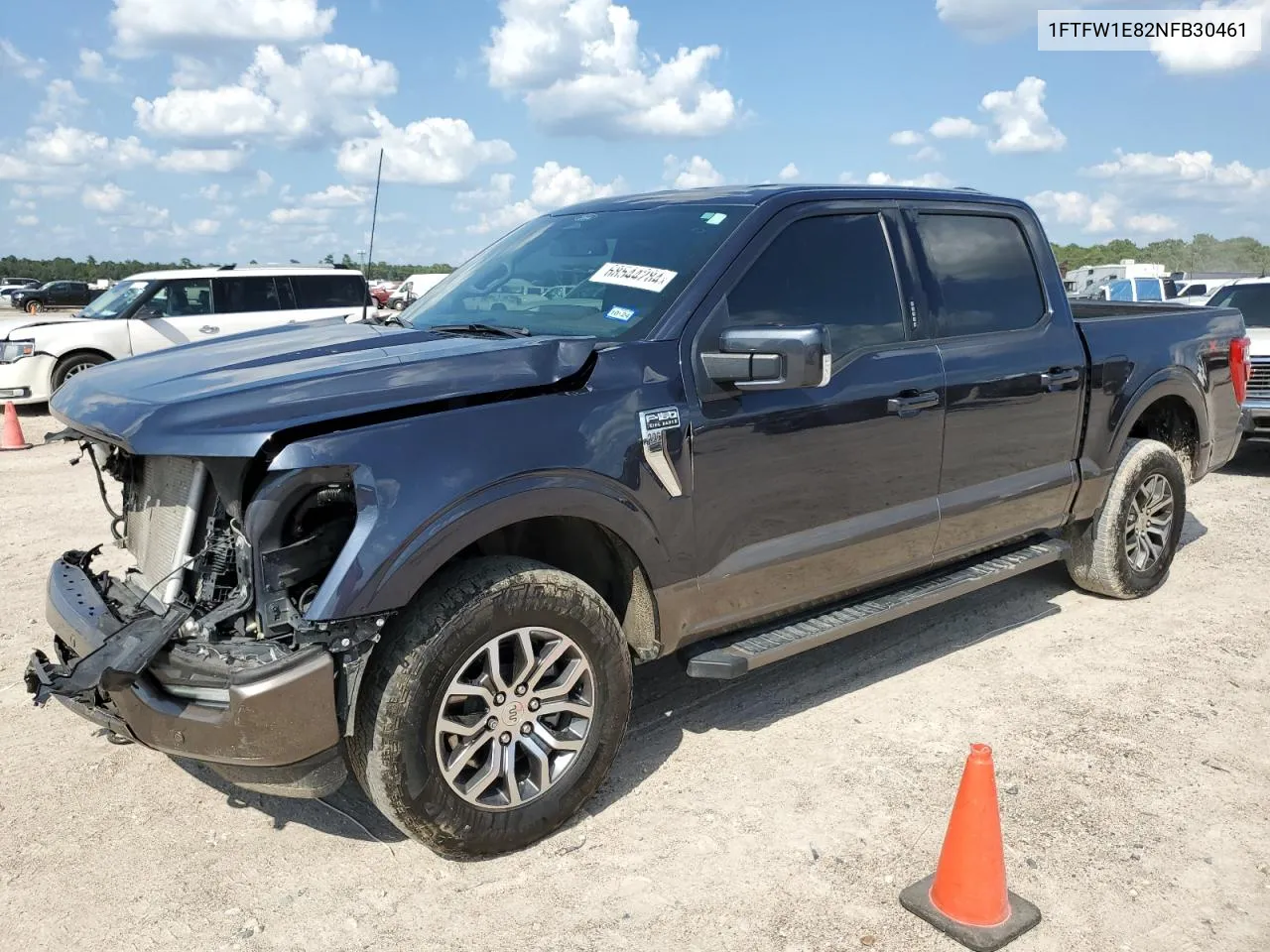 1FTFW1E82NFB30461 2022 Ford F150 Supercrew