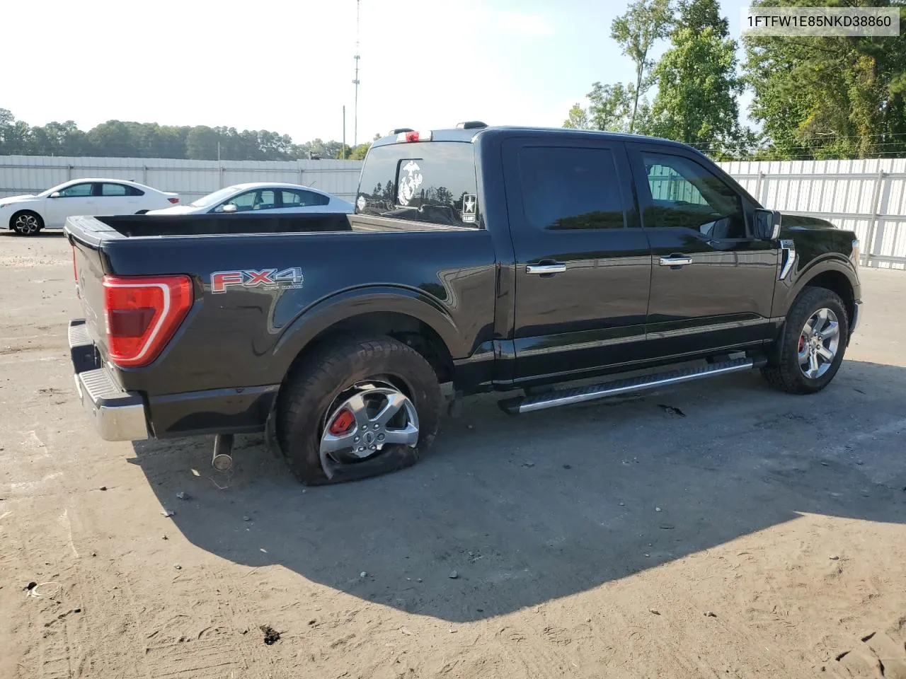 1FTFW1E85NKD38860 2022 Ford F150 Supercrew