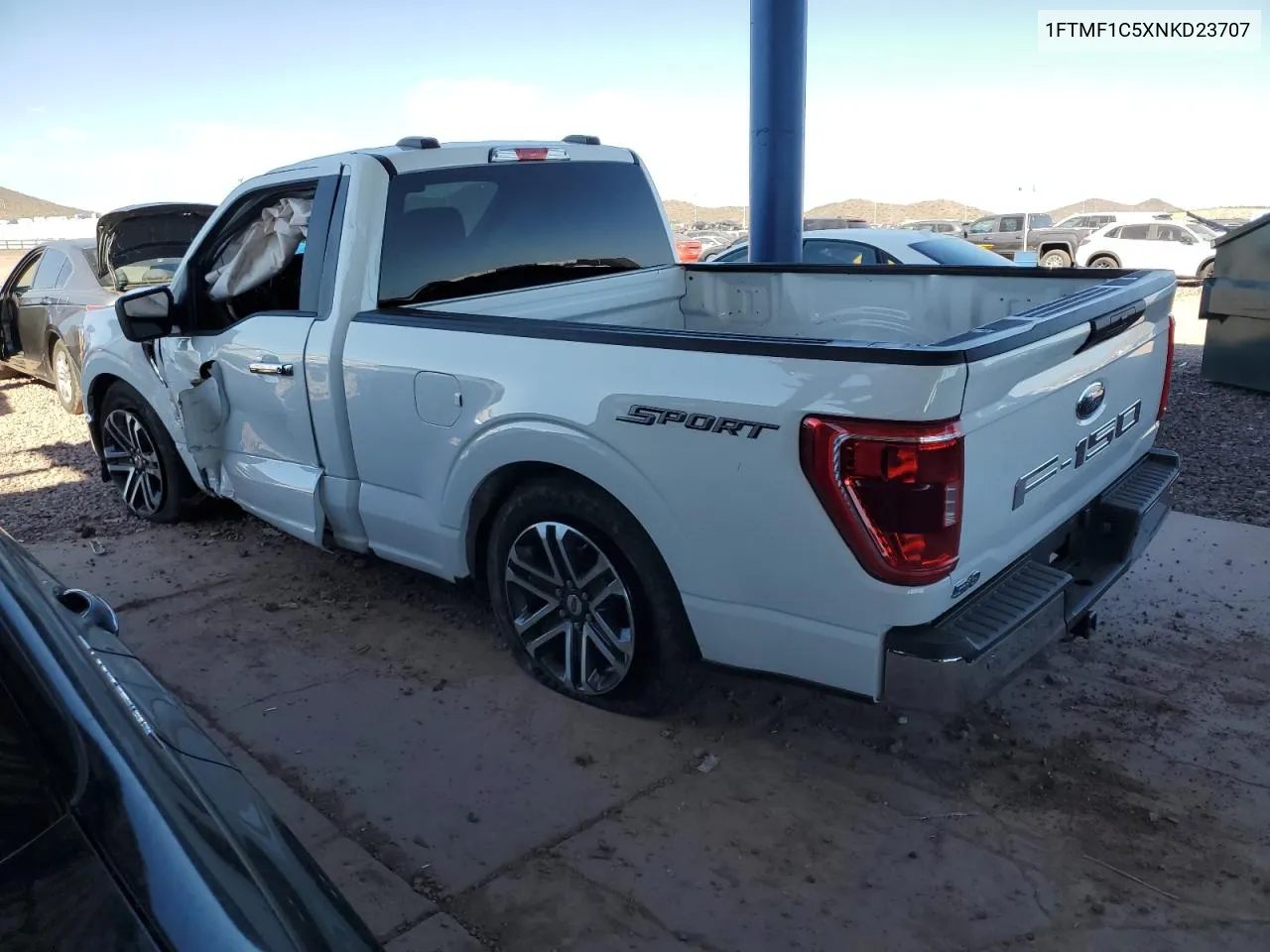 2022 Ford F150 VIN: 1FTMF1C5XNKD23707 Lot: 70062144