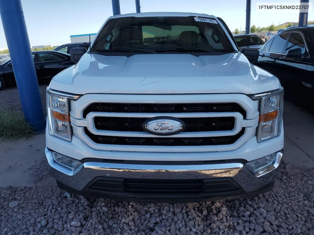 2022 Ford F150 VIN: 1FTMF1C5XNKD23707 Lot: 70062144