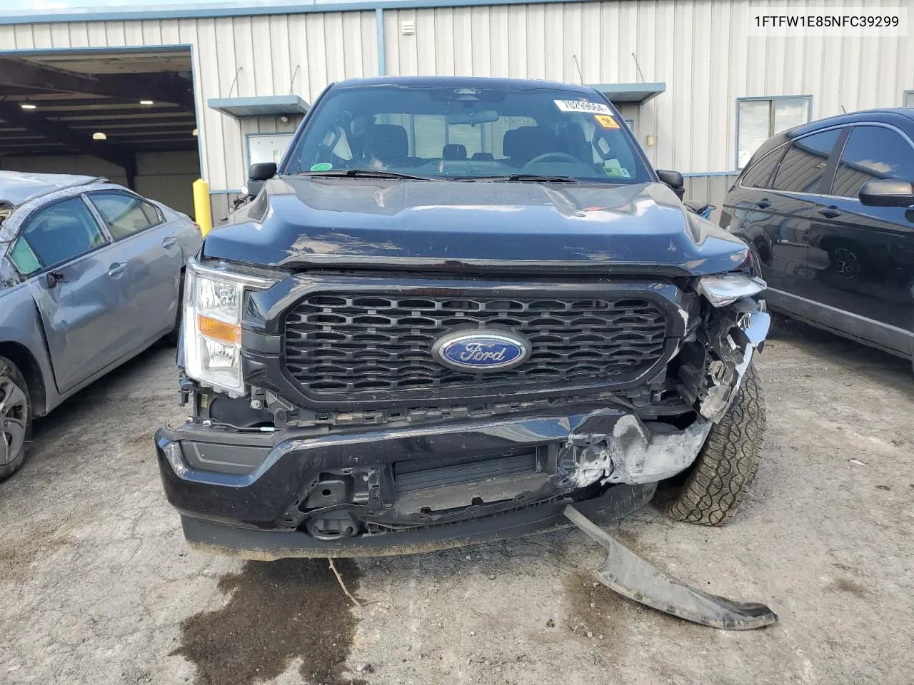 2022 Ford F150 Supercrew VIN: 1FTFW1E85NFC39299 Lot: 70299664