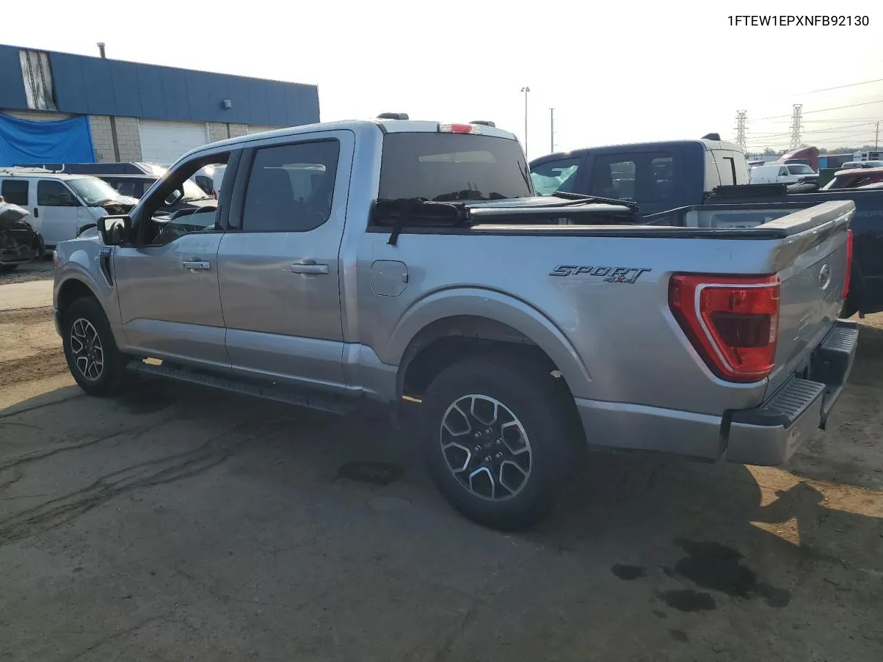 2022 Ford F150 Supercrew VIN: 1FTEW1EPXNFB92130 Lot: 70495284