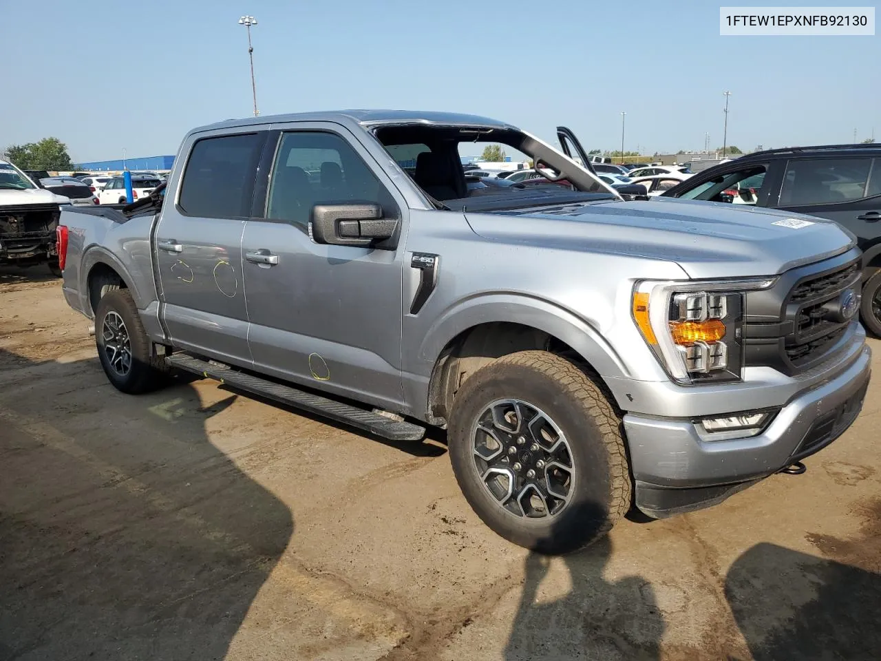 2022 Ford F150 Supercrew VIN: 1FTEW1EPXNFB92130 Lot: 70495284