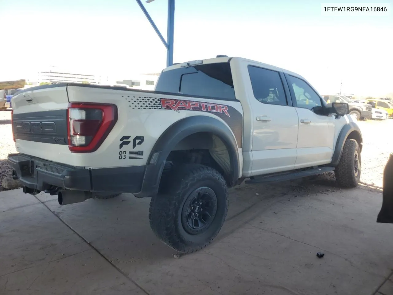 1FTFW1RG9NFA16846 2022 Ford F150 Raptor