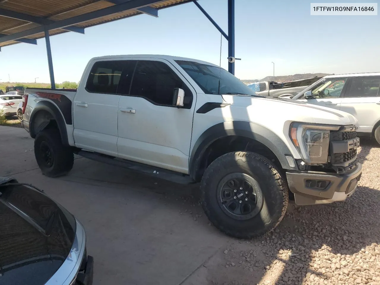 2022 Ford F150 Raptor VIN: 1FTFW1RG9NFA16846 Lot: 70704074