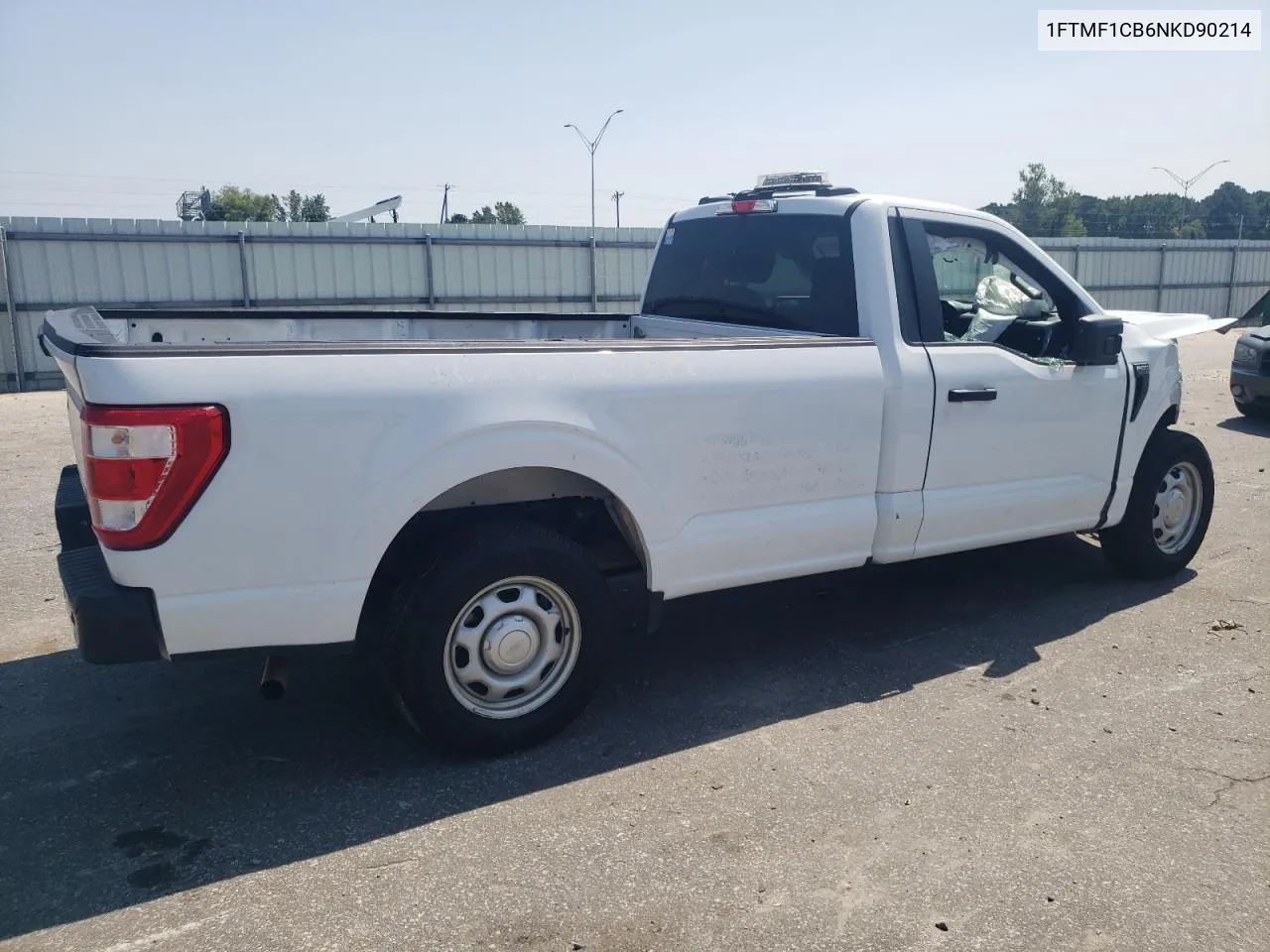 2022 Ford F150 VIN: 1FTMF1CB6NKD90214 Lot: 70958684