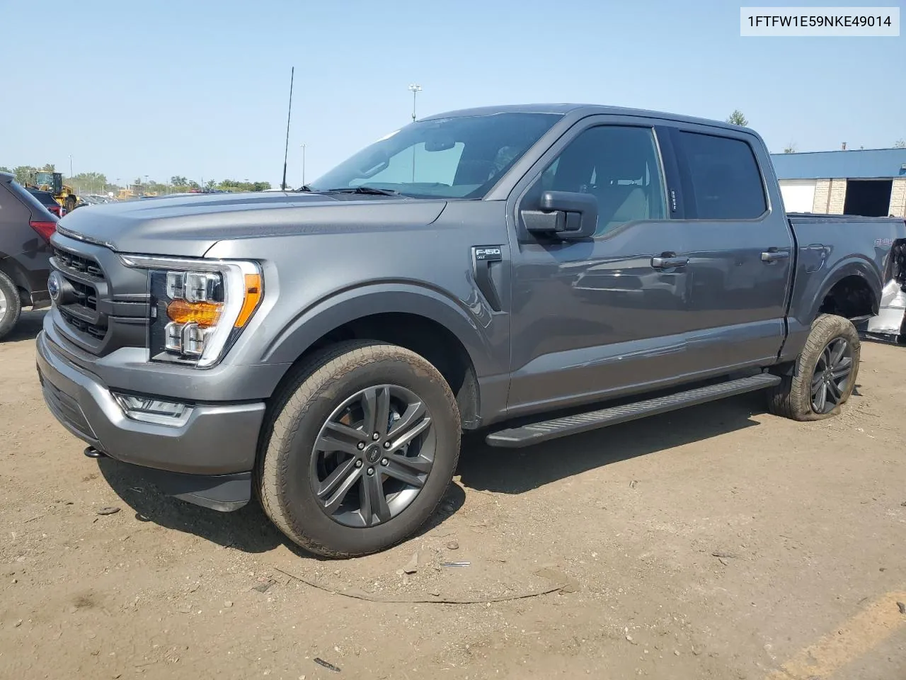 2022 Ford F150 Supercrew VIN: 1FTFW1E59NKE49014 Lot: 71090704