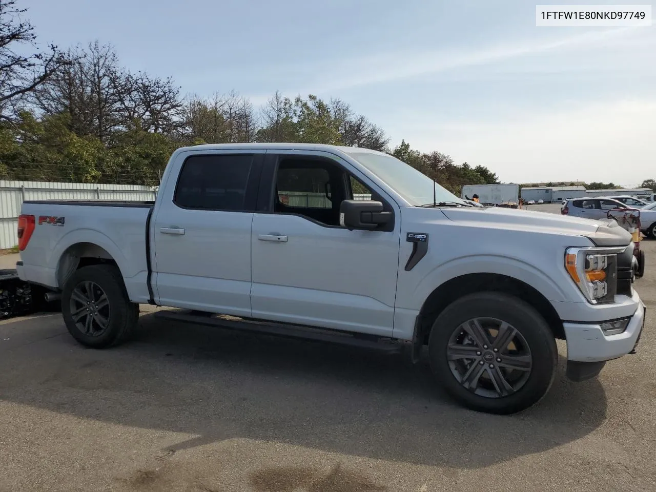 2022 Ford F150 Supercrew VIN: 1FTFW1E80NKD97749 Lot: 71254784