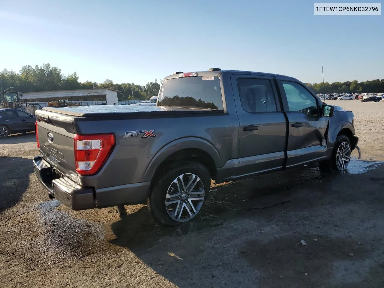 2022 Ford F150 Supercrew VIN: 1FTEW1CP6NKD32796 Lot: 71285214