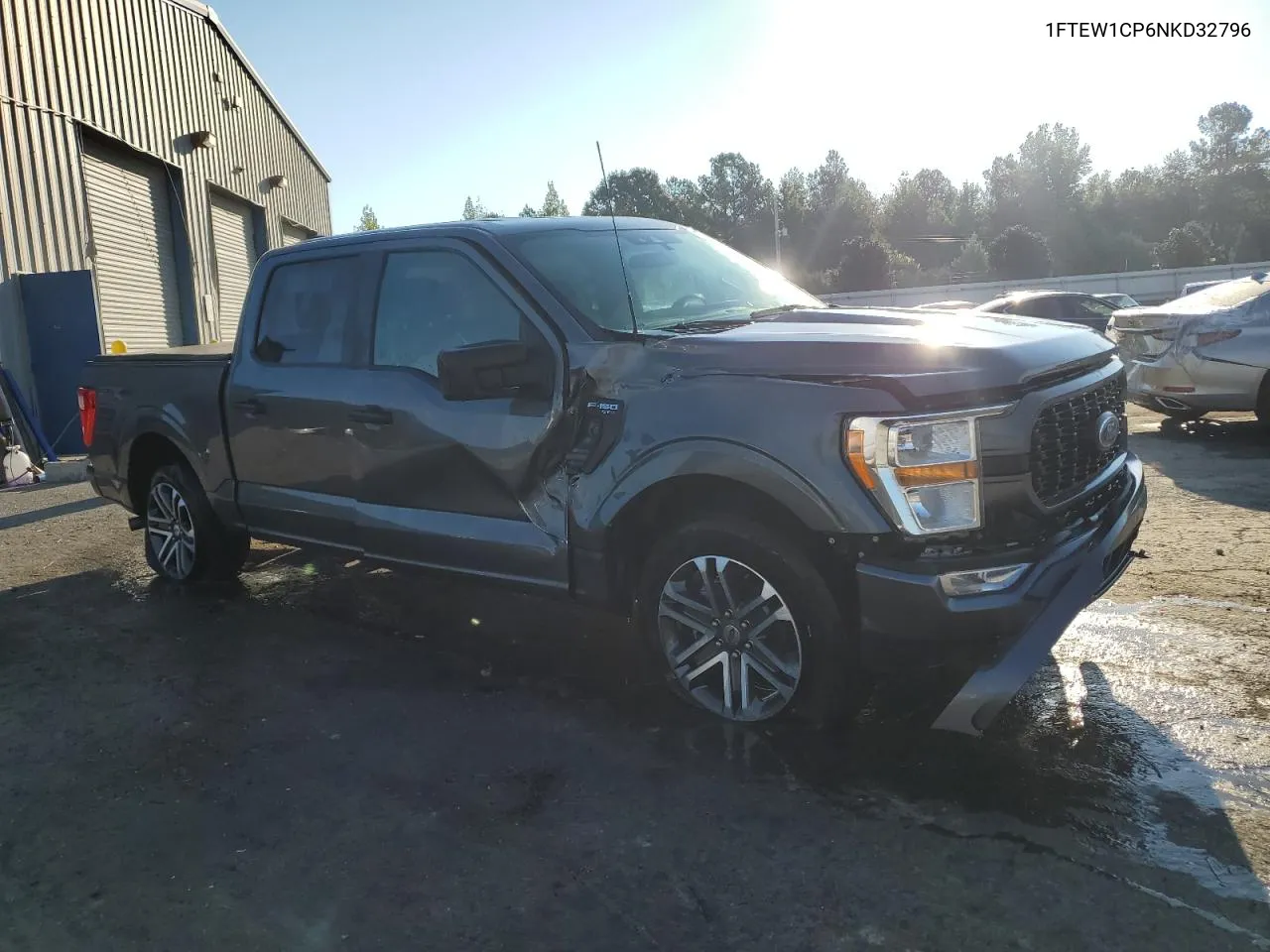 2022 Ford F150 Supercrew VIN: 1FTEW1CP6NKD32796 Lot: 71285214