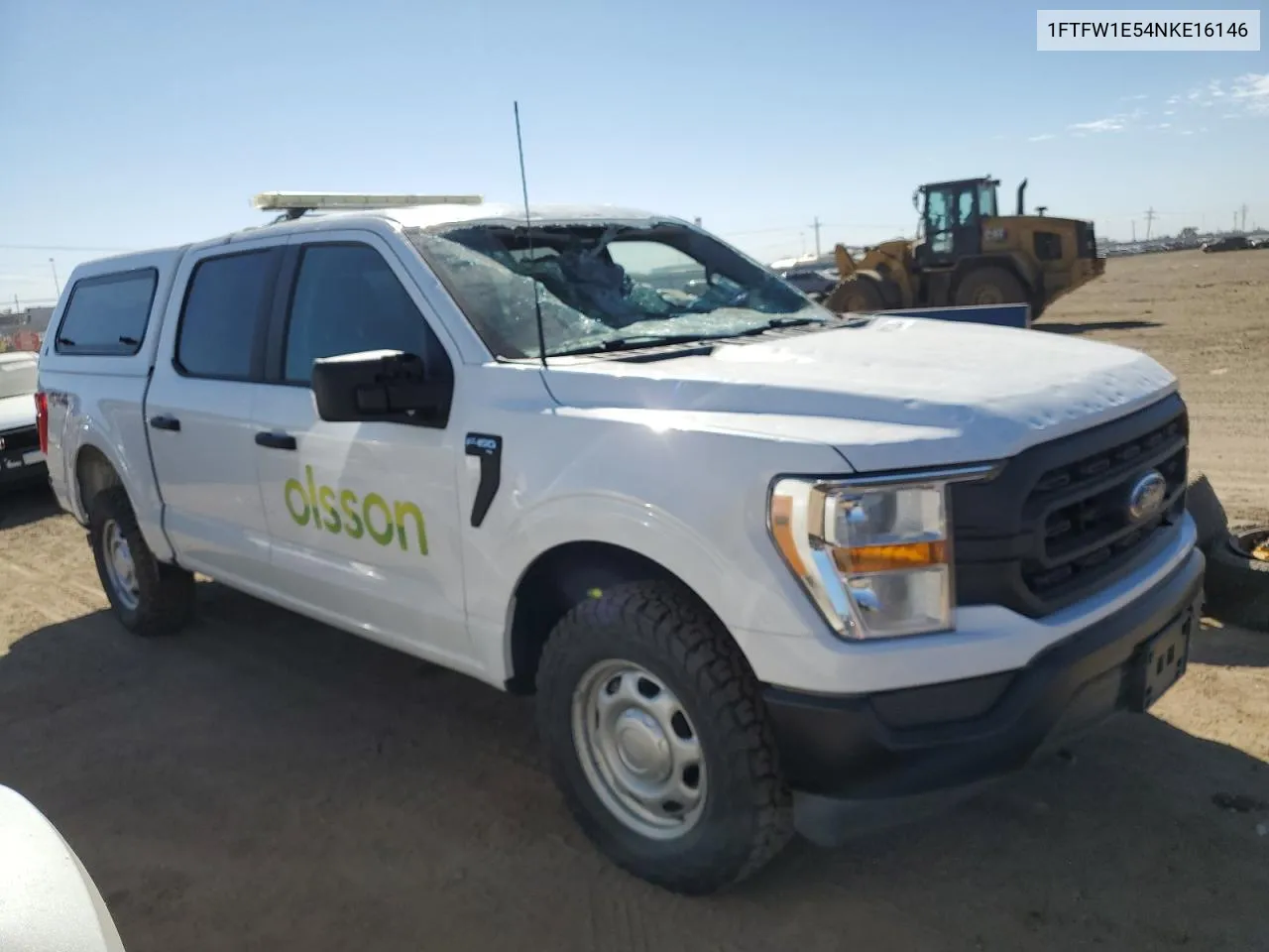 2022 Ford F150 Supercrew VIN: 1FTFW1E54NKE16146 Lot: 71412024