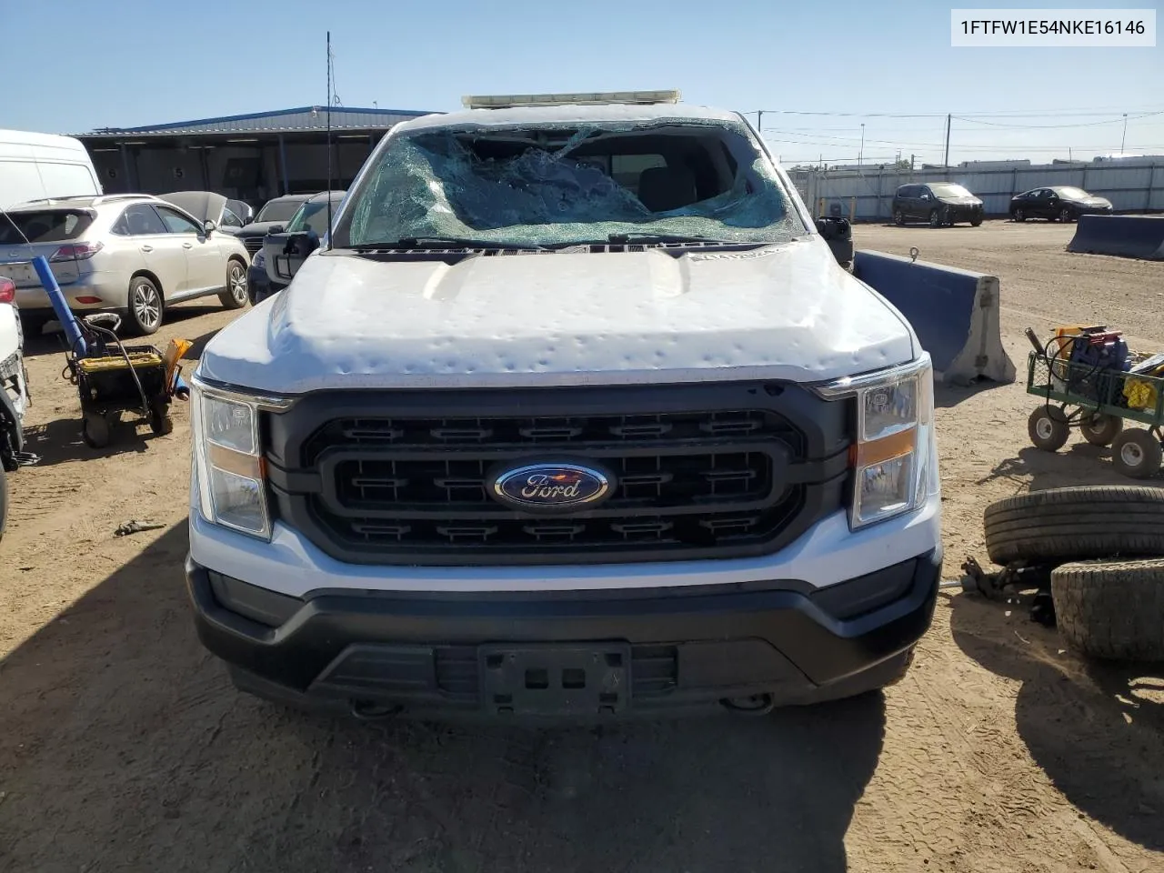 2022 Ford F150 Supercrew VIN: 1FTFW1E54NKE16146 Lot: 71412024