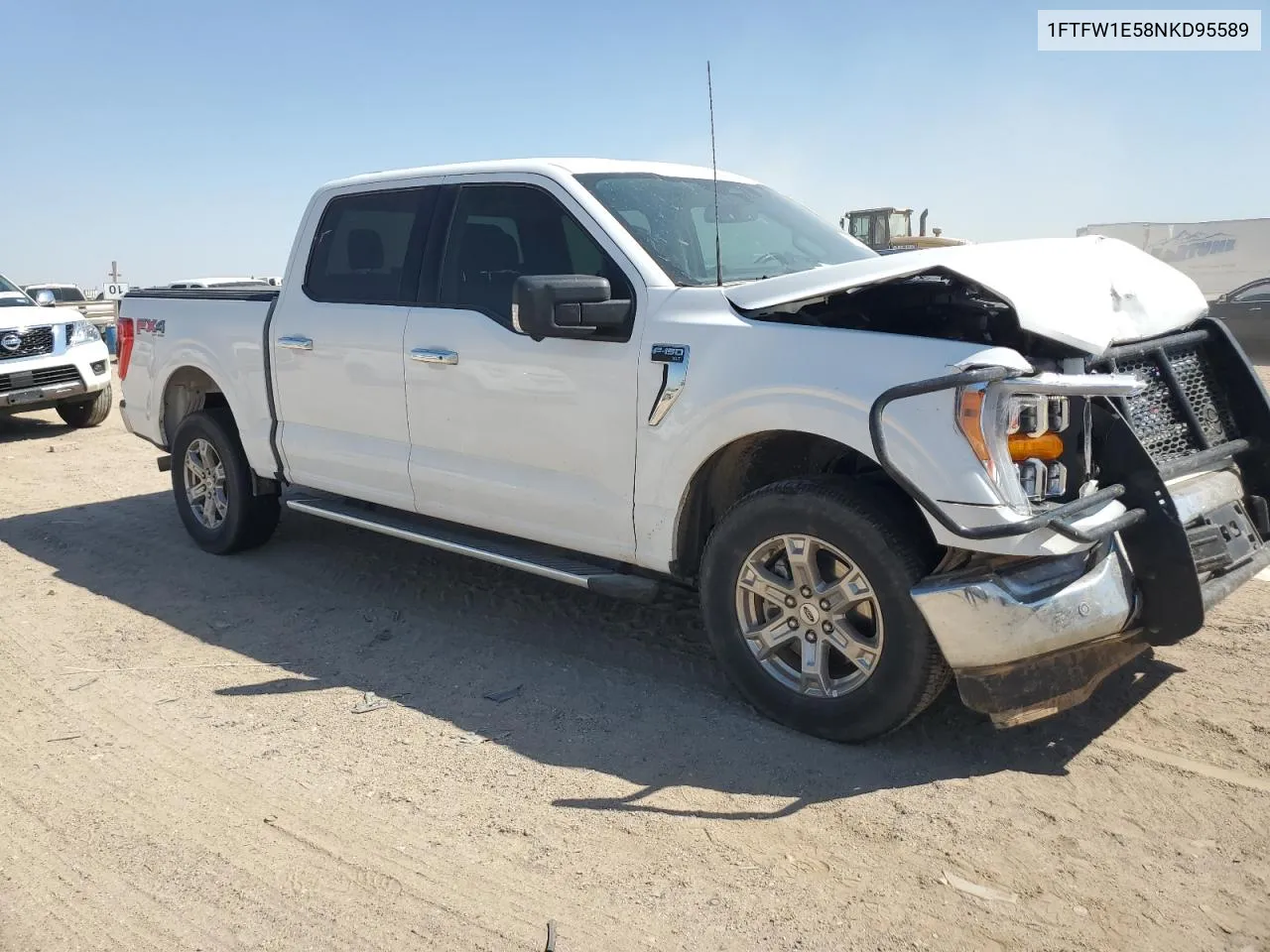 2022 Ford F150 Supercrew VIN: 1FTFW1E58NKD95589 Lot: 71494764