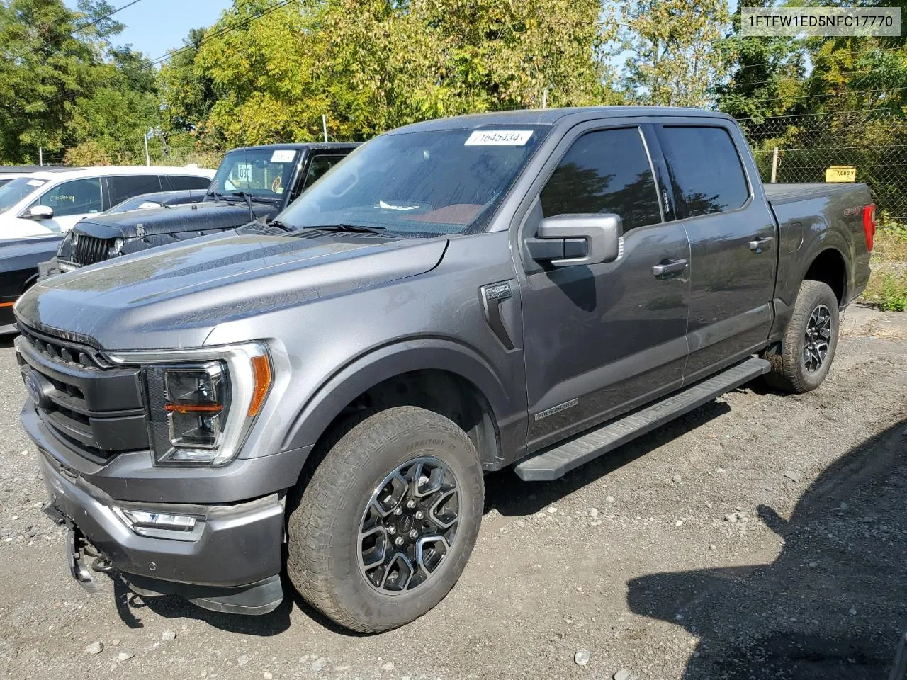 2022 Ford F150 Supercrew VIN: 1FTFW1ED5NFC17770 Lot: 71645434