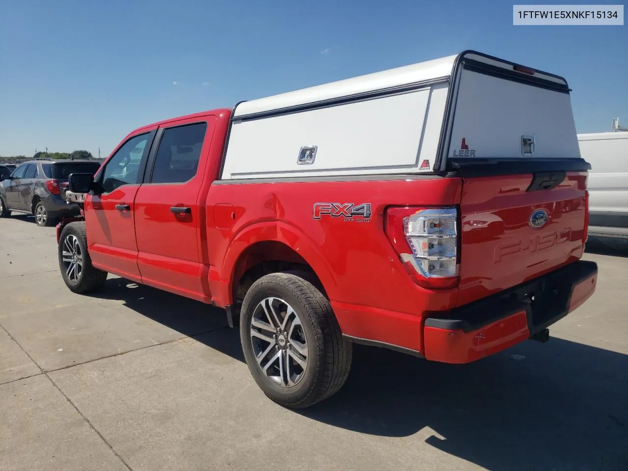 2022 Ford F150 Supercrew VIN: 1FTFW1E5XNKF15134 Lot: 71961974