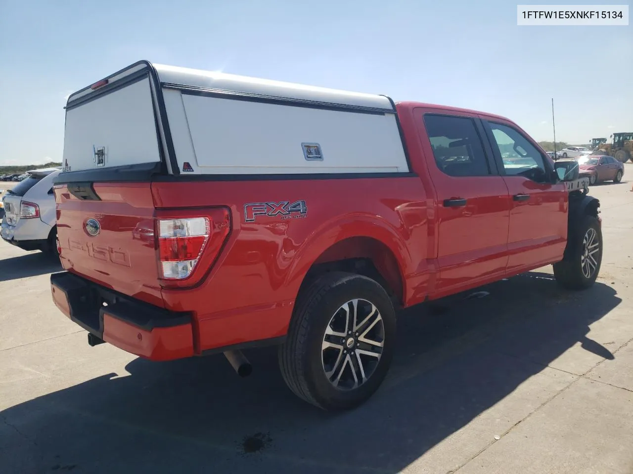 1FTFW1E5XNKF15134 2022 Ford F150 Supercrew