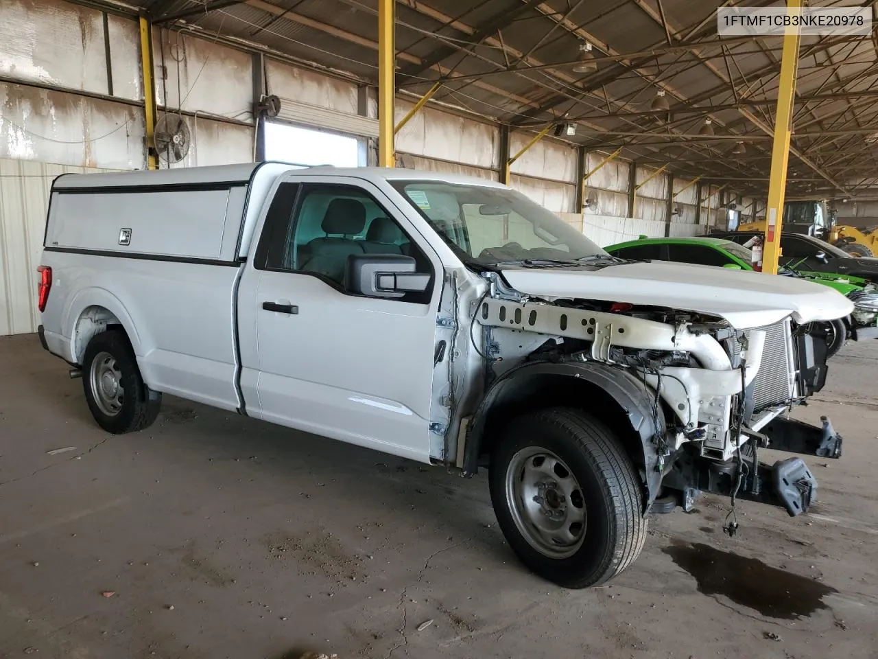 2022 Ford F150 VIN: 1FTMF1CB3NKE20978 Lot: 72402674