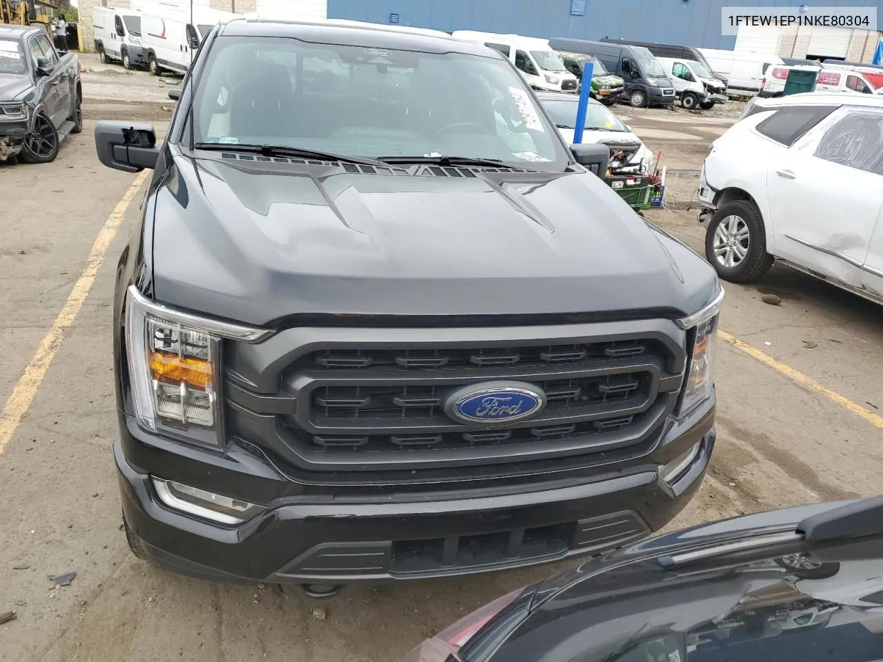 2022 Ford F150 Supercrew VIN: 1FTEW1EP1NKE80304 Lot: 72917454