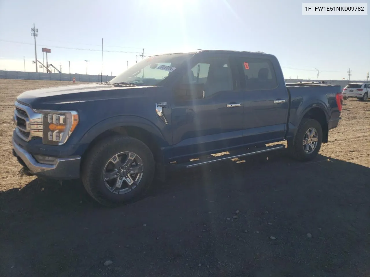 2022 Ford F150 Supercrew VIN: 1FTFW1E51NKD09782 Lot: 73169304