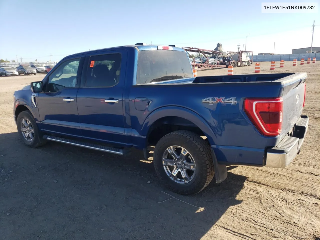 2022 Ford F150 Supercrew VIN: 1FTFW1E51NKD09782 Lot: 73169304