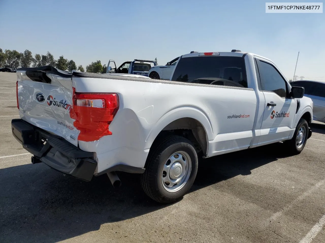 2022 Ford F150 VIN: 1FTMF1CP7NKE48777 Lot: 73188894