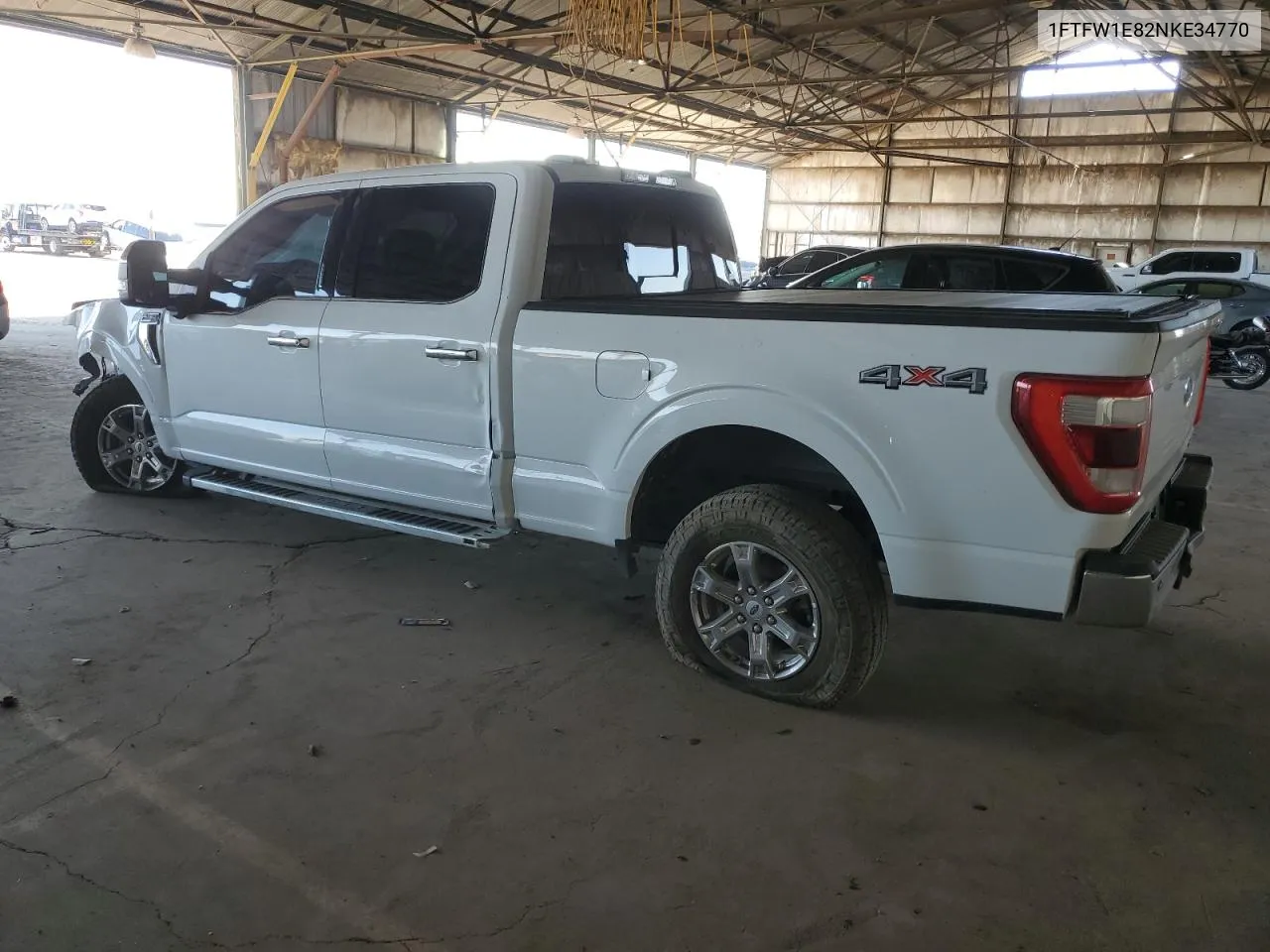 2022 Ford F150 Supercrew VIN: 1FTFW1E82NKE34770 Lot: 73196804