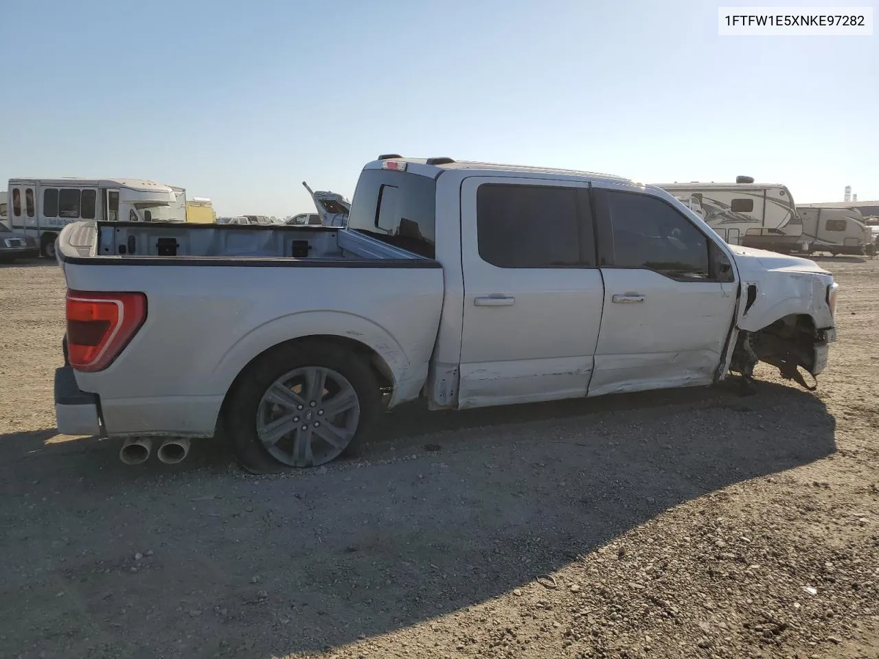 2022 Ford F150 Supercrew VIN: 1FTFW1E5XNKE97282 Lot: 73544004