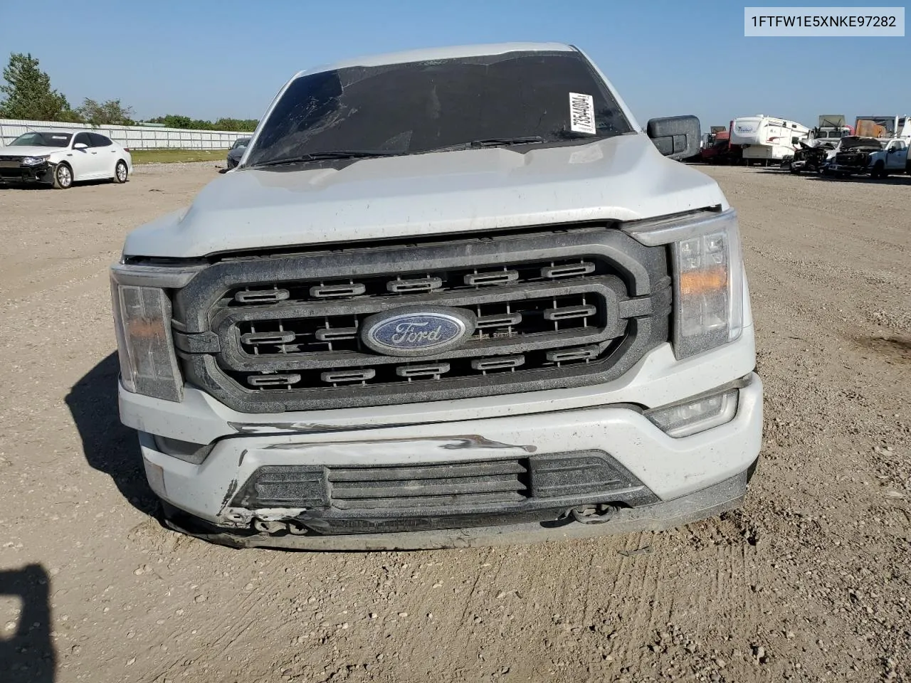 2022 Ford F150 Supercrew VIN: 1FTFW1E5XNKE97282 Lot: 73544004