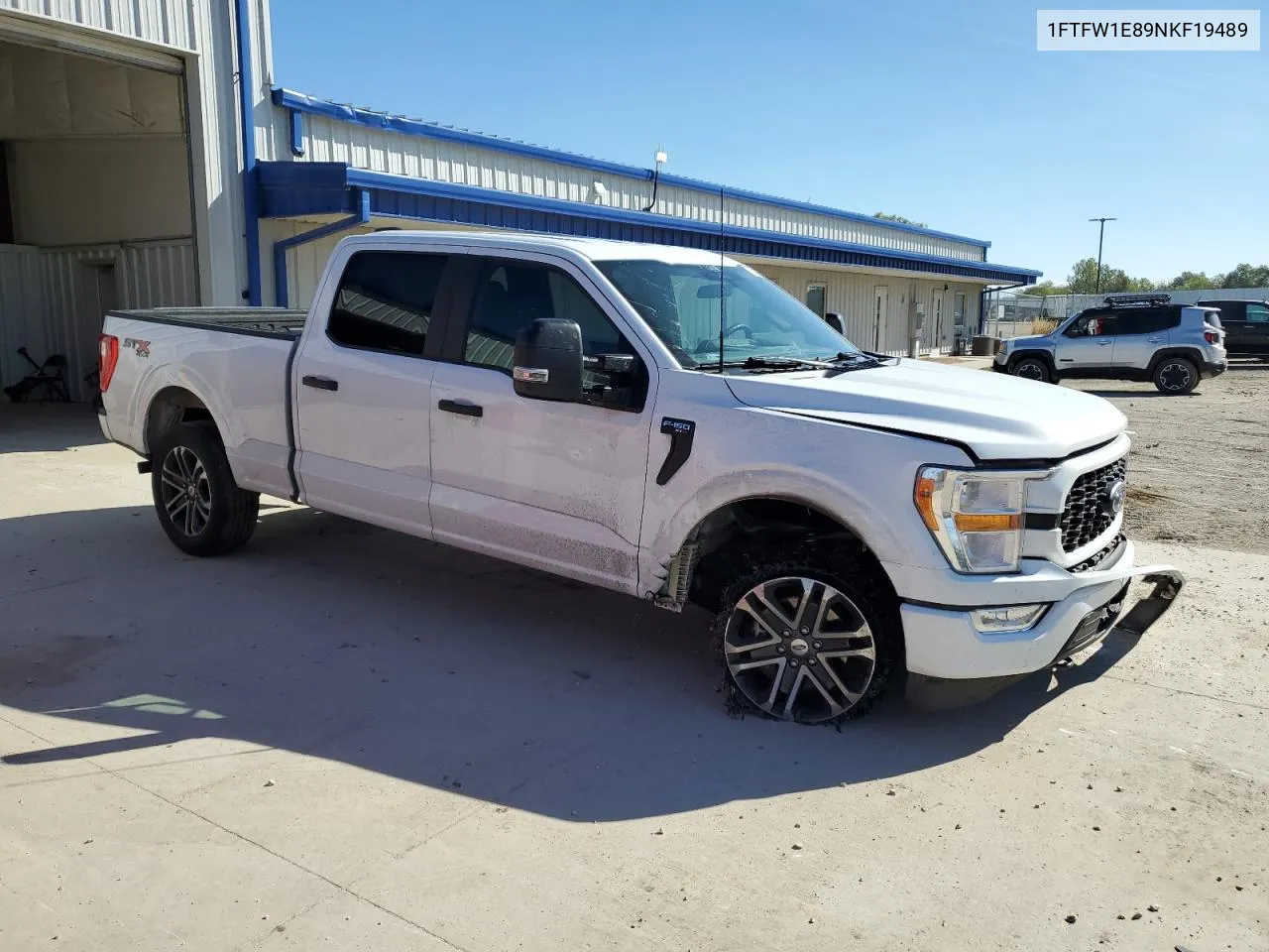 2022 Ford F150 Supercrew VIN: 1FTFW1E89NKF19489 Lot: 73712264