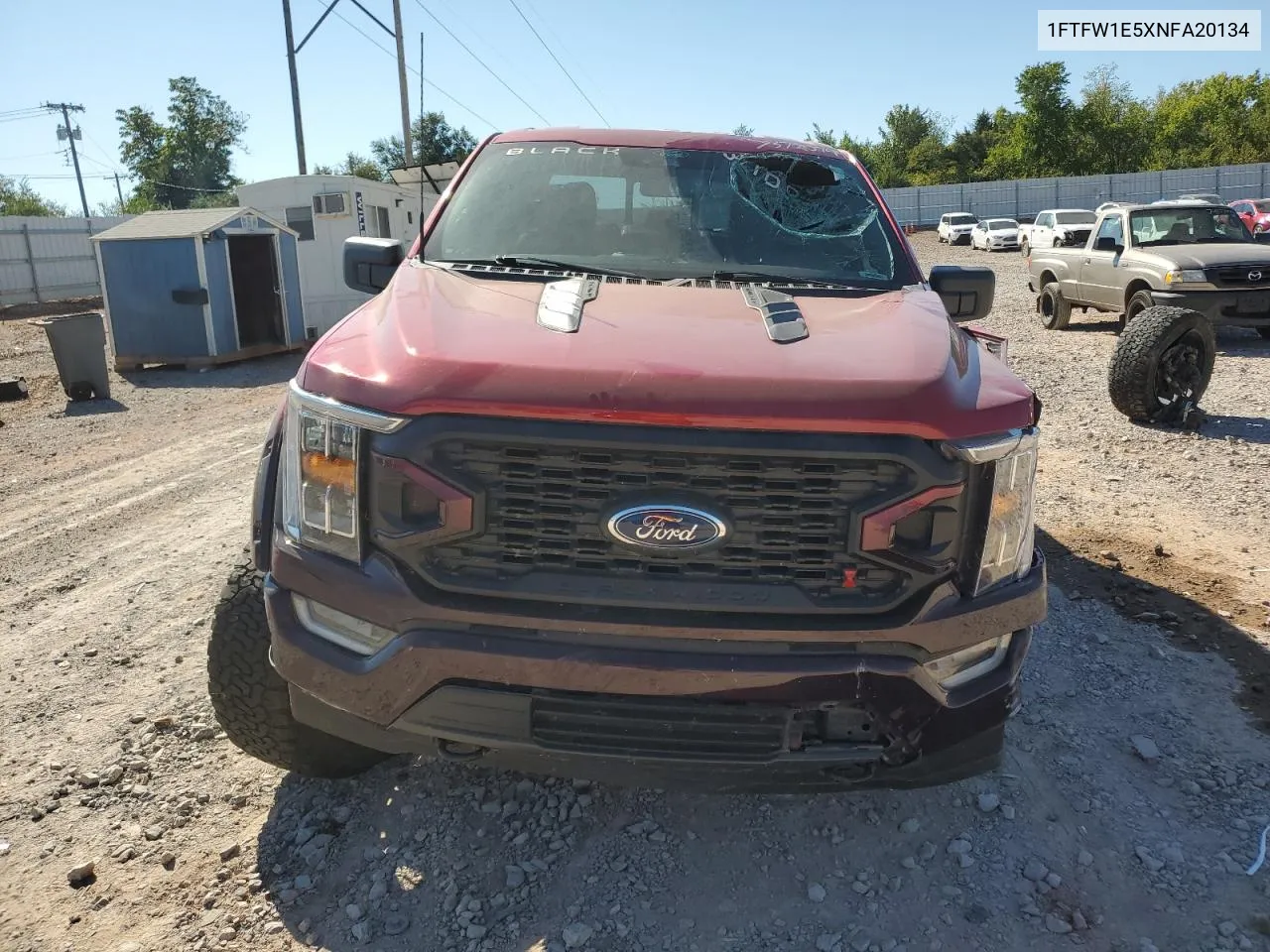 2022 Ford F150 Supercrew VIN: 1FTFW1E5XNFA20134 Lot: 73720744