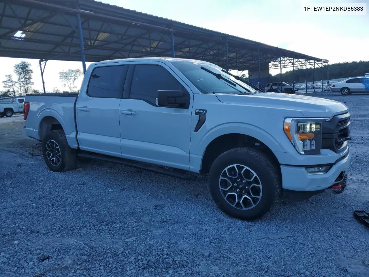 2022 Ford F150 Supercrew VIN: 1FTEW1EP2NKD86383 Lot: 73859684