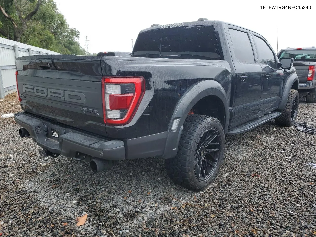 2022 Ford F150 Raptor VIN: 1FTFW1RG4NFC45340 Lot: 74035174